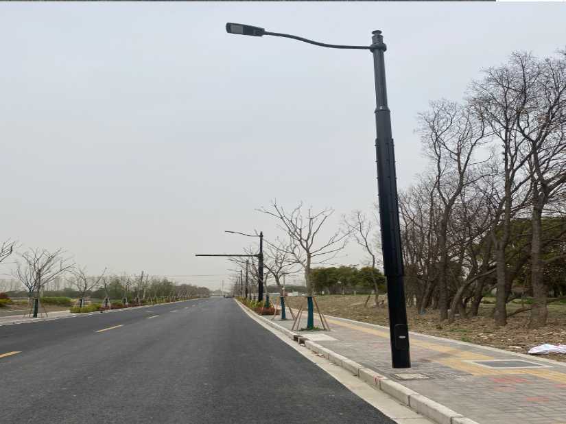 灵宝市上海综合杆 太阳能路灯工程